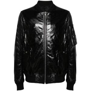 26 SS 릭오웬스 클래식 플라이트 가죽 봄버 재킷 RU02D6789LBW TP432140616