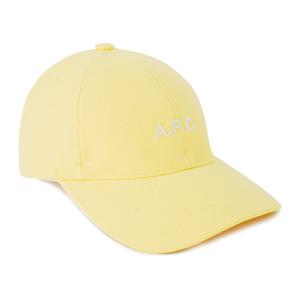 23SS 아페쎄 로고 찰리 캡모자 옐로우 COCPR M24069 DAB