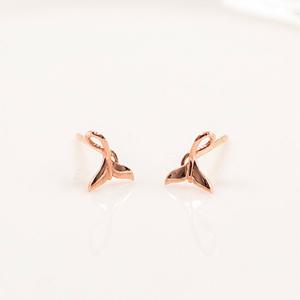 [미니골드] 고래미니꼬리귀걸이ETRS4074