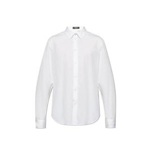 Versace 버튼업 긴소매 포플린 셔츠 10126031A09102 1W000 TP944610775