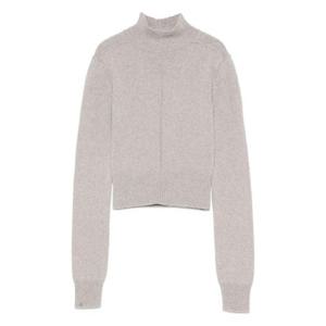 26 SS 릭오웬스 헤돈 하이 넥 크롭 스웨터 RP02E4687WSBR TP440813002