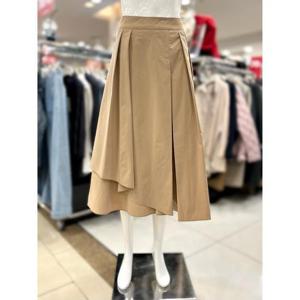 소고 세이브존01 핀턱 A라인 롱 스커트 AJ2SA01_BE