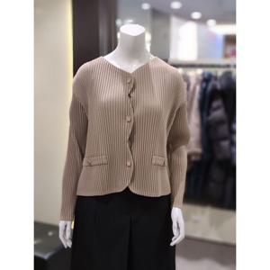 [트리아나]MARIO소고 노카라 플리츠재킷AK3GA06