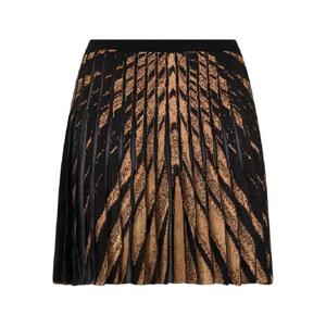 26 SS 로베르토 카발리 아트 패턴 플리츠 미니 스커트 RWM301MI150 TP442853219