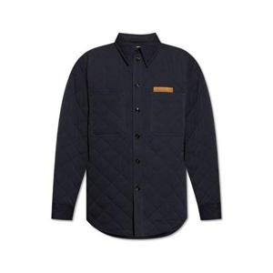 26 SS 보테가 베네타 롱슬리브 퀼팅 포켓 오버셔츠 837036V5O60