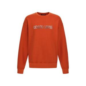 26 SS 로베르토 카발리 레터링 로고 스웨트셔츠 TRT68FCF050 TP443571393