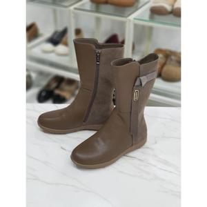 한슈 세이브존07 레더 미들부츠힐3.5cm HS790120su