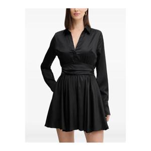 26 SS 게스 V넥 긴소매 미니 드레스 W5YK00WF1T2 TP444616466