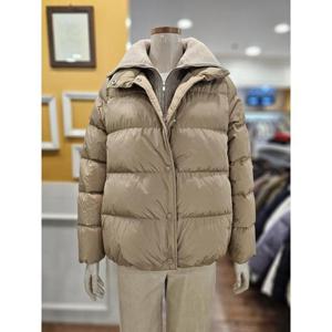 BCBG 세이브존01 소나 니팅블록 구스 점퍼 B5DAF832