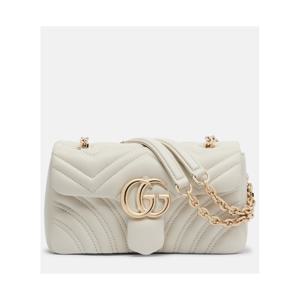 구찌 GG Marmont 스몰 레더 숄더 백 P01132882