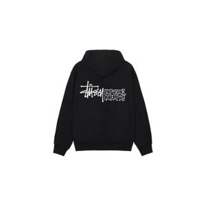 Stussy스투시 슈페리어 퀄리티 집 후드 블랙 1975058M