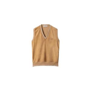 26 SS 미우미우 V넥 골지 니트 베스트 MMV342SOOO18TK TP449204006