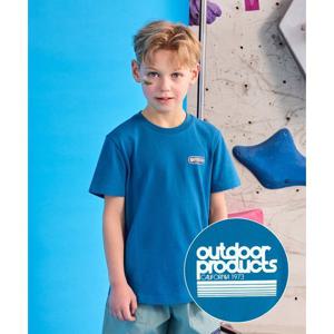 [아웃도어프로덕츠 키즈]백면 로고포인트 반팔티셔츠 (블루) OD242ISS01_BLU