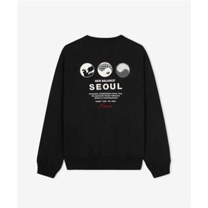 뉴발란스 NBNCG2A013 UNI NB 서울 글로벌 익스클루시브 맨투맨 (BLACK) NBNCG2A013_19 317236