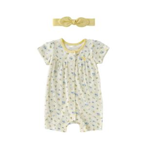 [밍크뮤HP](YE)블루밍인견SET반팔우주복 (36370-041-24)