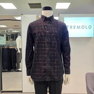 트레몰로 HC05 남성 트레몰로 체크패턴  캐주얼 남방 TRNNL4F229261