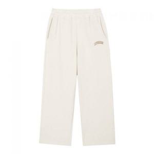 커버낫 웜온 아치로고 와이드 플리스 팬츠 Ivory 393240