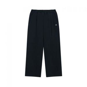 커버낫 [최윤지 ]세미와이드 시그니처 심볼 스웻 팬츠 Navy 393572