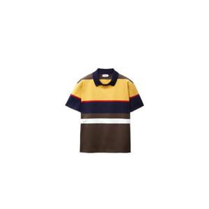 26 SS 베르사체 스트라이프 코튼 저지 티셔츠 10245791A17890 TP451026802