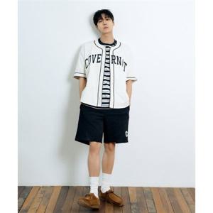 커버낫 [추영우 ]레귤러 C 로고 스웻 쇼츠 Black 393888