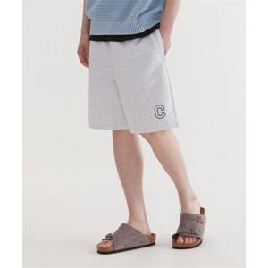 커버낫 레귤러 C 로고 스웻 쇼츠 Heather Gray 393891