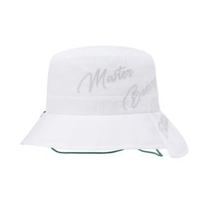 [마스터바니] 여성 위빙 자수 로고 언발란스 버킷햇 421F1CP107_WH