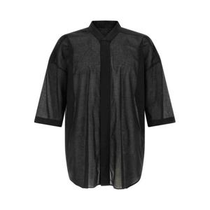 릭 오웬스 반팔 셔츠 RU01F2238CV09 Black