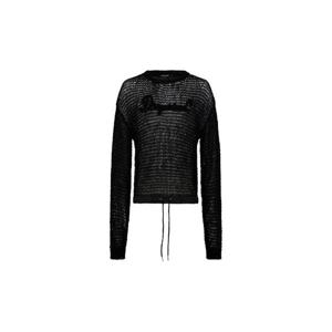 26 SS 디스퀘어드2 오픈 워크 디테일 로고 자수 스웨터 S71HA1410D13209 TP451193240