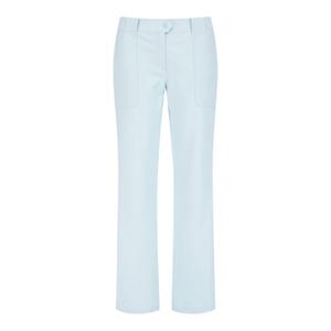 [마스터바니] 여성 사이드 타공 믹스 부츠컷 팬츠 421F2PT301_BL