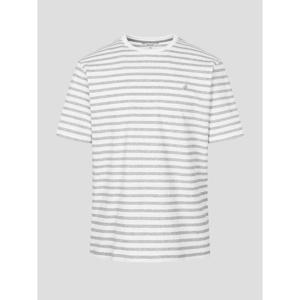 [빈폴멘] 스트라이프 소로나 라운드넥 티셔츠  그레이 (BC6242C313)