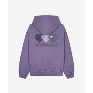 뉴발란스 NBN0G2A033 UNI NB 하트 그래픽 후드티 (DARK PURPLE) NBN0G2A033_CF 400808