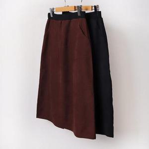 [강물처럼]빅사이즈사랑해요 B632L312 밴딩코듀포켓롱플레어 MN