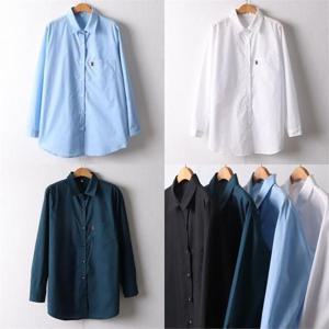 [강물처럼]위쉬몰 MN 원포켓오버핏심플남방(I342H210) 빅사이즈