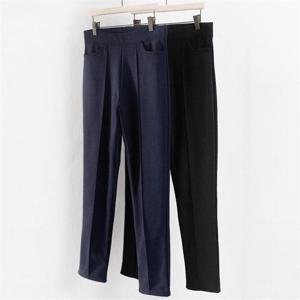 [강물처럼]빅사이즈사랑해요 w107L210 기모 핀턱 밴딩 팬츠 JP (