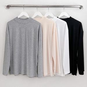 [강물처럼]빅사이즈골지티 P012L503 레스잔골지트임롱긴팔티 KD