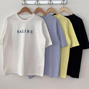 [강물처럼]빅사이즈라운드티 U104L503 샐리자수루즈면반팔티 SS