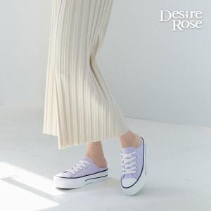 [디자이어로즈][디자이어로즈] 여성 키높이스니커즈뮬 캔버스뮬