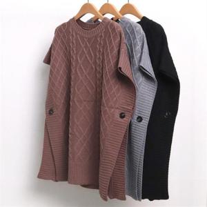 [강물처럼]빅사이즈사랑해요 6932L209 꼬불이 니트 베스트 EB (9