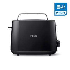 필립스 데일리 컬렉션 토스터기 HD2581/90 블랙
