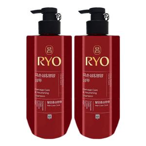 [려]려 함빛 극손상 앤 영양 샴푸 592ml x2