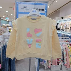 [쁘띠앙팡]유닛러브맨투맨 PCW12GTS46