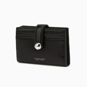 [질스튜어트] APPLE 블랙 이태리 소가죽 베루형 반지갑 JAWA5E730BK