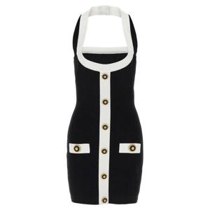 발망 숏 원피스 EF1R2390KH99EAB White Black