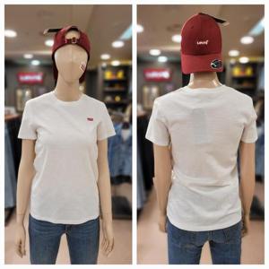 리바이스 여성 스몰 로고 반팔 티셔츠 39185-06