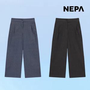 네파 여성 키네티쿨 세미와이드 팬츠 여름 쿨 데님 통바지 기능성 등산바지 7L41642