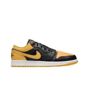 조던 1 로우 블랙 옐로우 오커 553558-072
