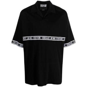 26 SS 베르사체진스꾸뛰르 로고 테이프 폴로 셔츠 76GAGC05CJ01C TP432116786
