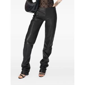 26 SS 마린세르 새틴 그레인 가죽 팬츠 WPA153ARLEA0021 TP438263048