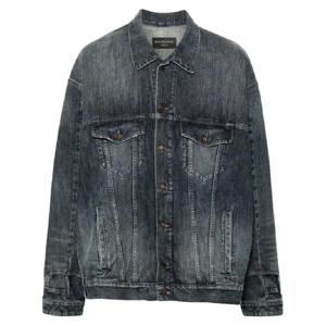 발렌시아가 디컨스트럭티드 데님 재킷 767943TNW65