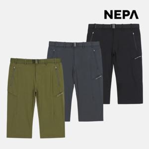 네파 남성 패스파인더 7부 팬츠 여름 밴딩 7부 팬츠 산행 등산 기본 반바지 7L31701